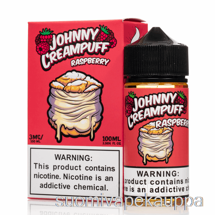 Vape Box Vadelma - Johnny Creampuff - 100ml 6mg